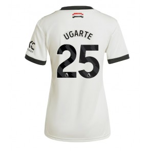 Manchester United Manuel Ugarte #25 Tredje Tröja Dam 2024-25 Kortärmad